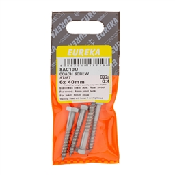 8AC10 - Coach Screw ST/ST